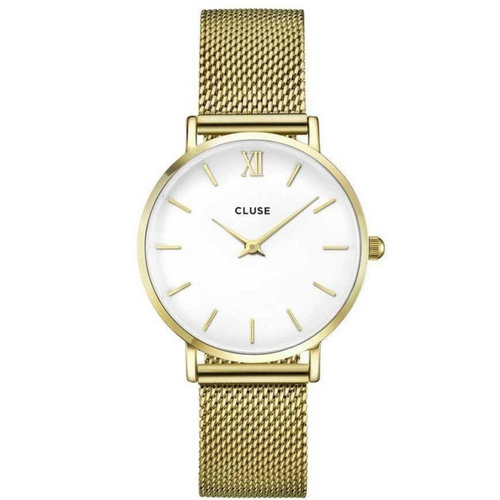 CLUSE | Minuit - Mesh Goud/Wit